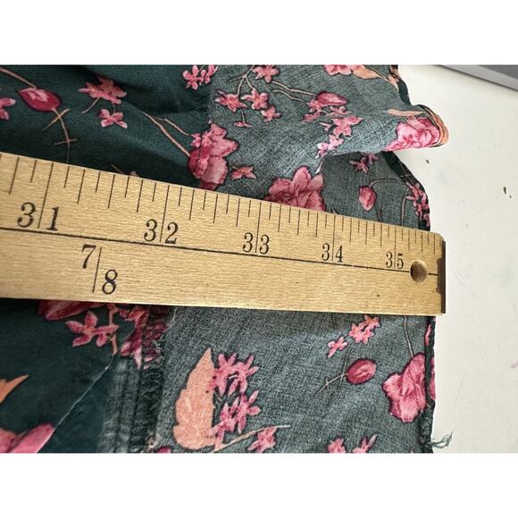 Free People XS Women Flower Fields Mini Tunic FP Dress Floral Oversized 39-9 - Picture 7 of 11